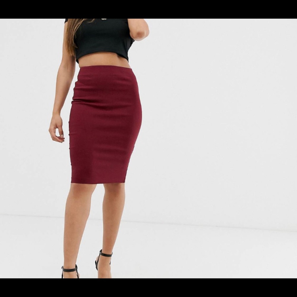 Petite pencil skirt